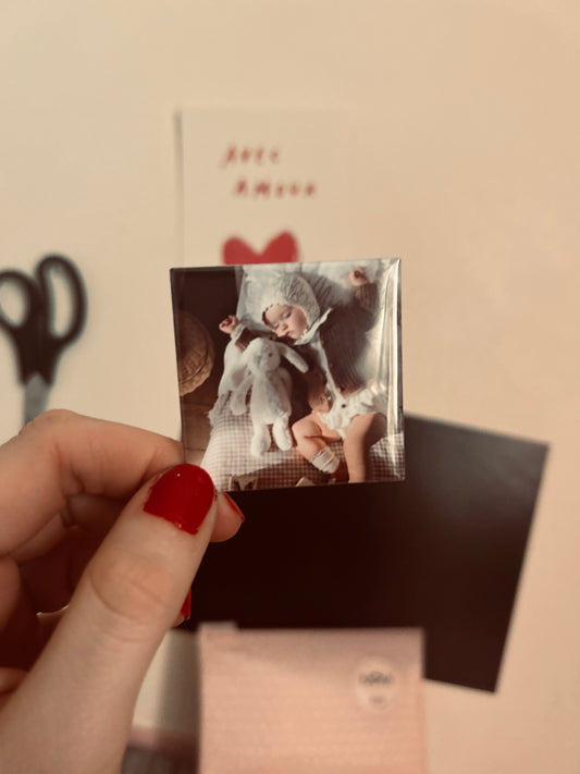 Magnet à l'unité (Petit cadeau post mariages, babyshower, faire-part original...)